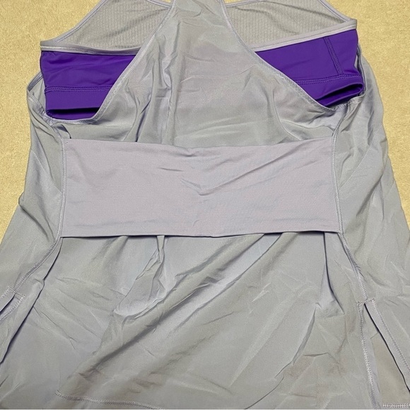 Lululemon 2 in 1 Tank top lavender purple Size 8 - Picture 6 of 8